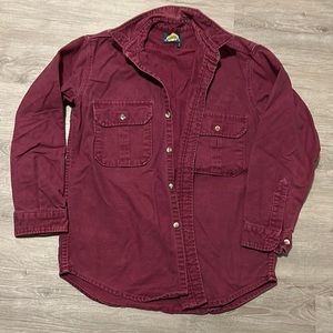 Vintage cabelas light weight flannel jacket